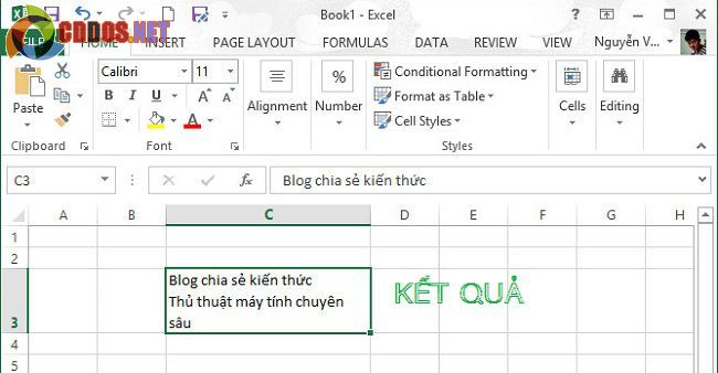 cach-xuong-dong-trong-excel-1