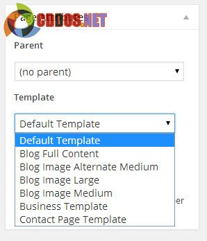Nên kiểm tra Page Template để xem có template nào bạn cần không.
