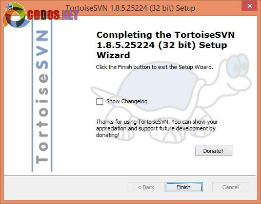 Cài đặt phần mềm TortoiseSVN