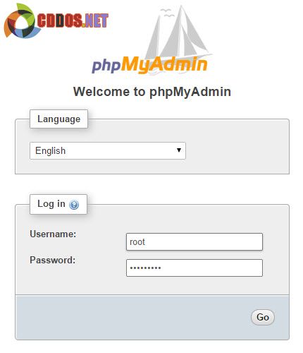 login-phpmyadmin