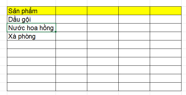 Cách tự động co dãn kích thước dữ liệu trong Excel