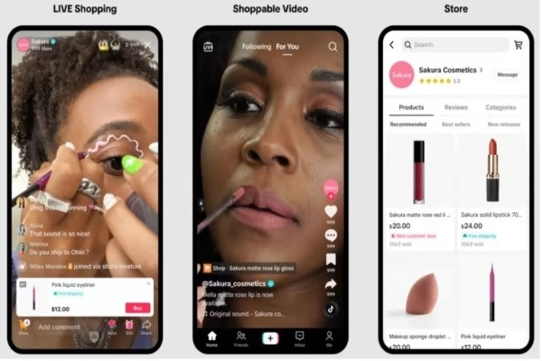 TikTok ra mắt dịch vụ mua sắm online tại thị trường Mỹ