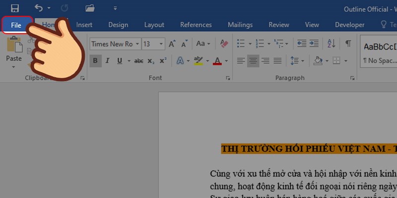 Cách đặt mật khẩu cho file Word