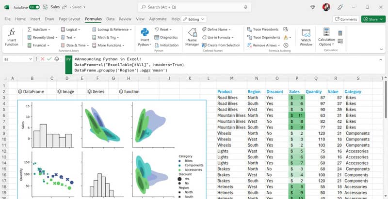 Cách sử dụng Python trong Excel