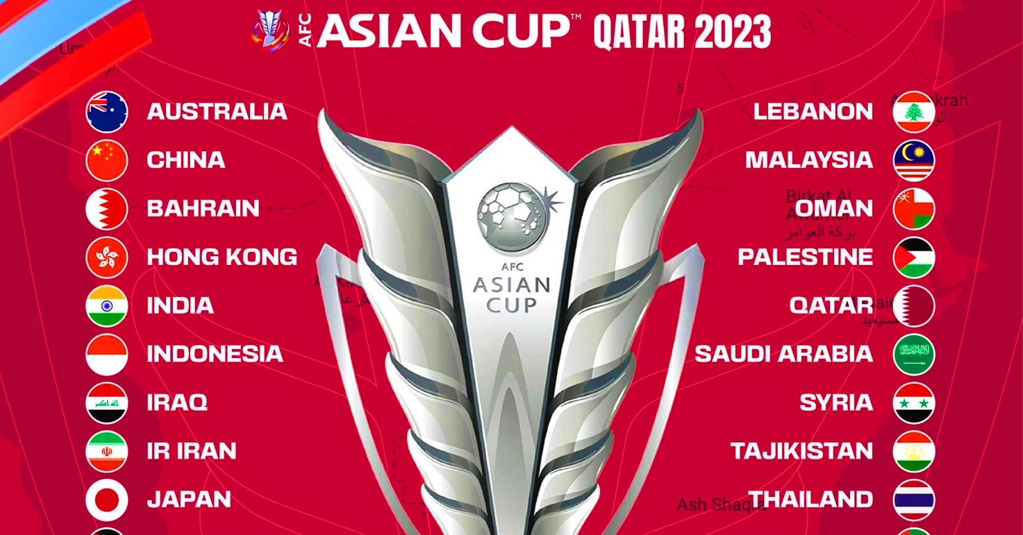 Lịch thi đấu Asian Cup 2023 mới nhất
