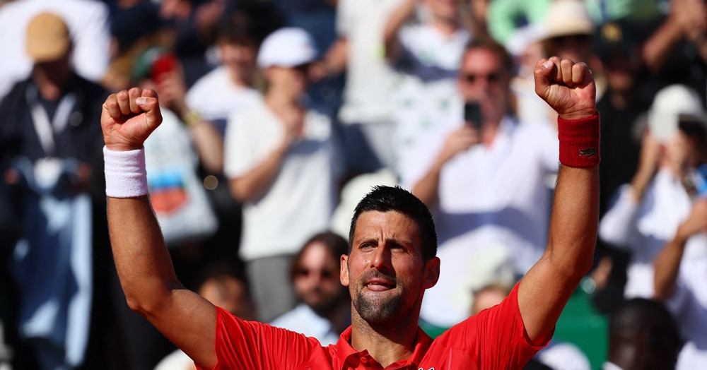 Djokovic vất vả lấy vé tứ kết Monte Carlo Masters