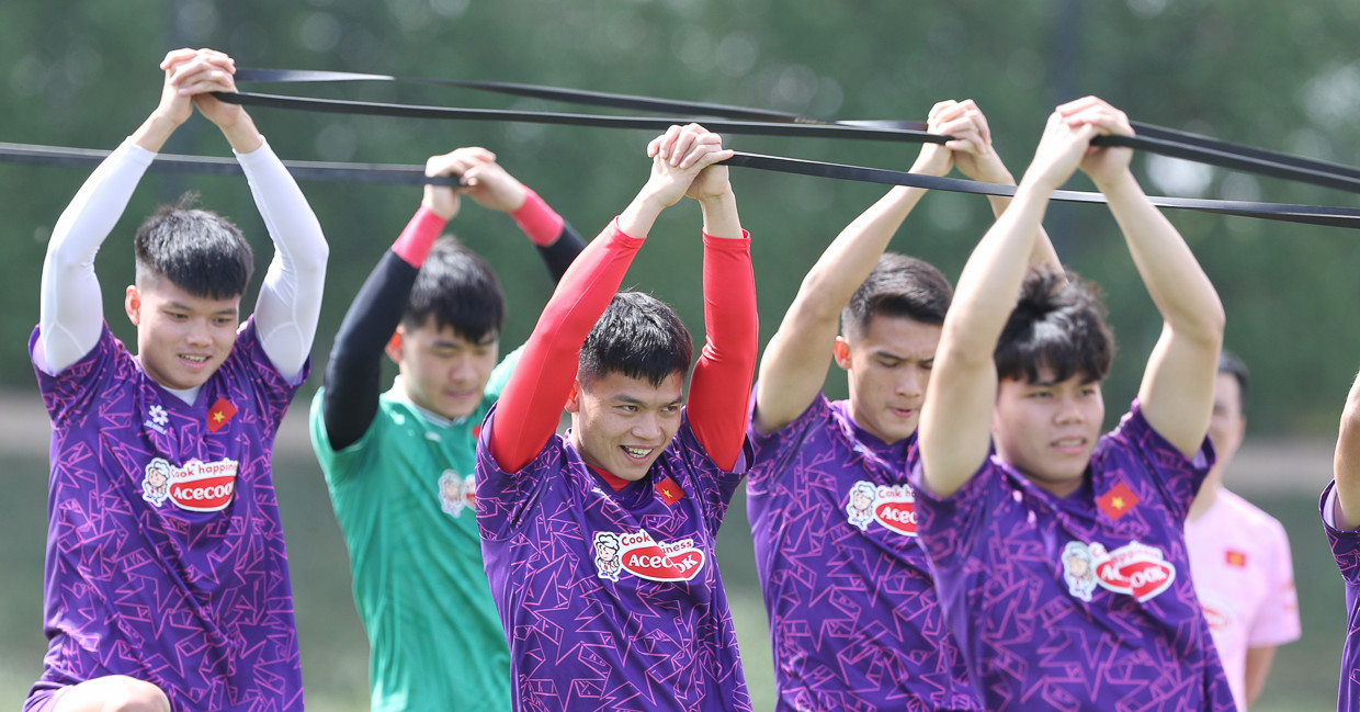 U23 Việt Nam tập 'bài lạ', hào hứng chờ U23 châu Á khai màn