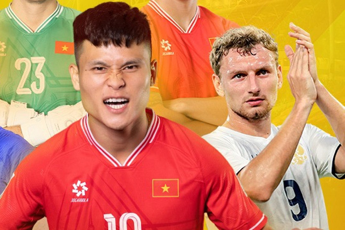 Trực tiếp bóng đá Việt Nam vs Nga: Tiến Linh, Quang Hải dự bị