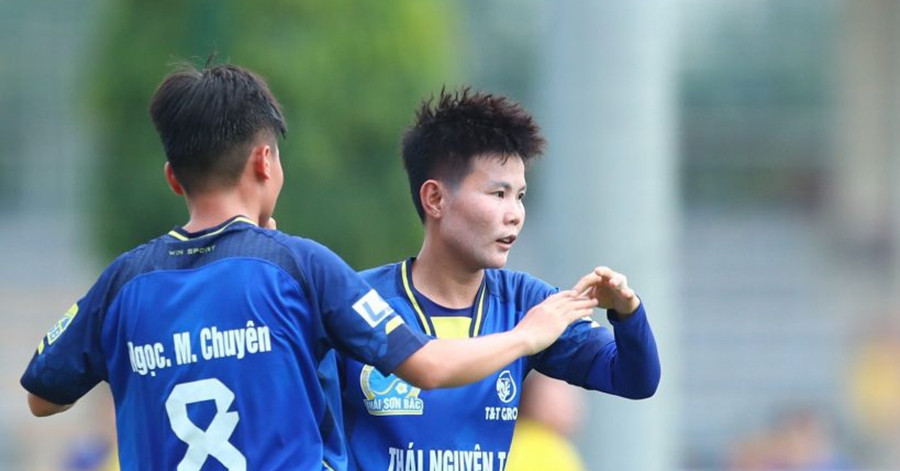 Thái Nguyên T&T lần đầu có huy chương ở giải bóng đá nữ VĐQG