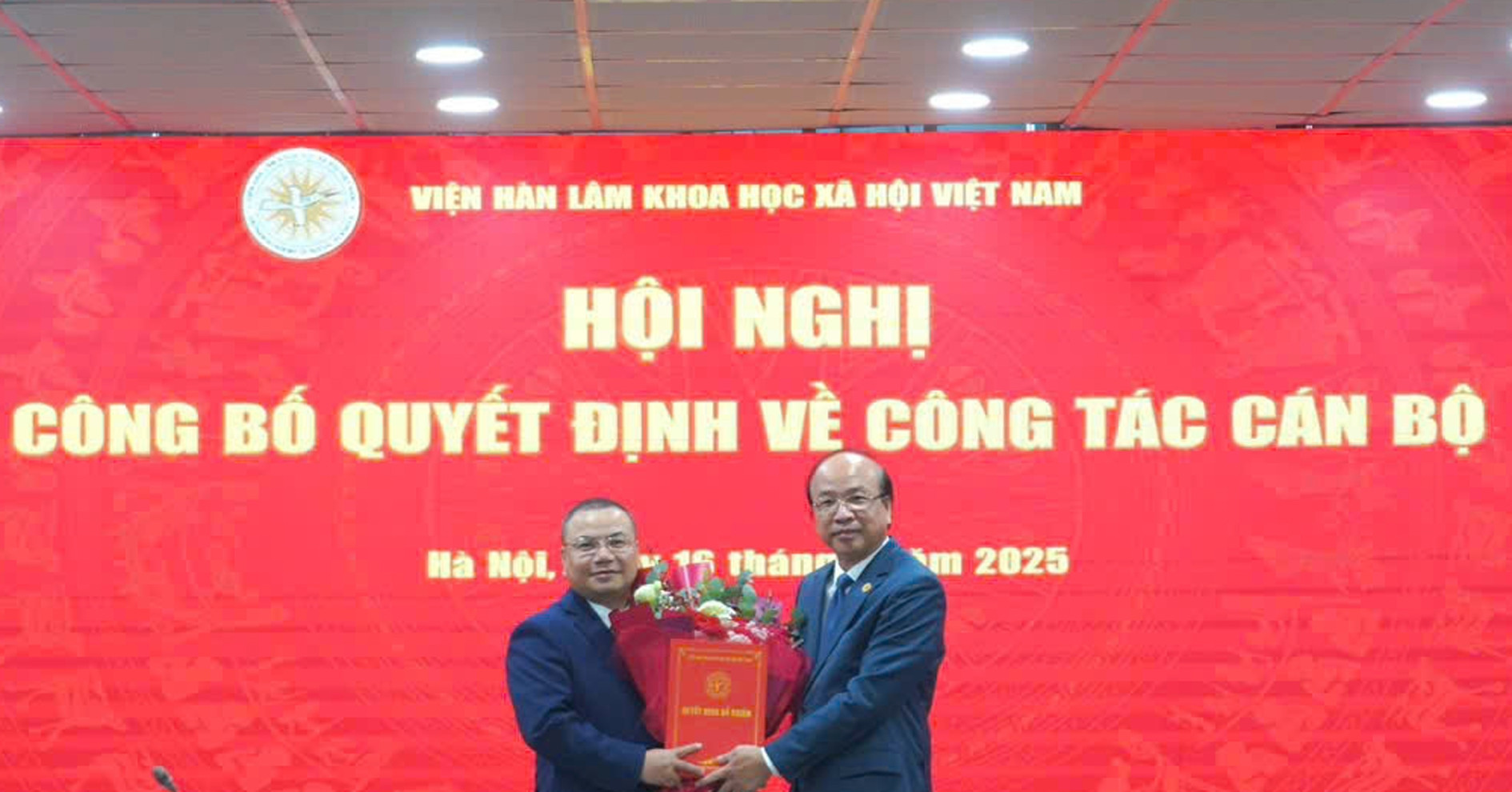 Ông Lê Nam Trung được bổ nhiệm làm Chánh Văn phòng Viện Hàn lâm KHXH Việt Nam