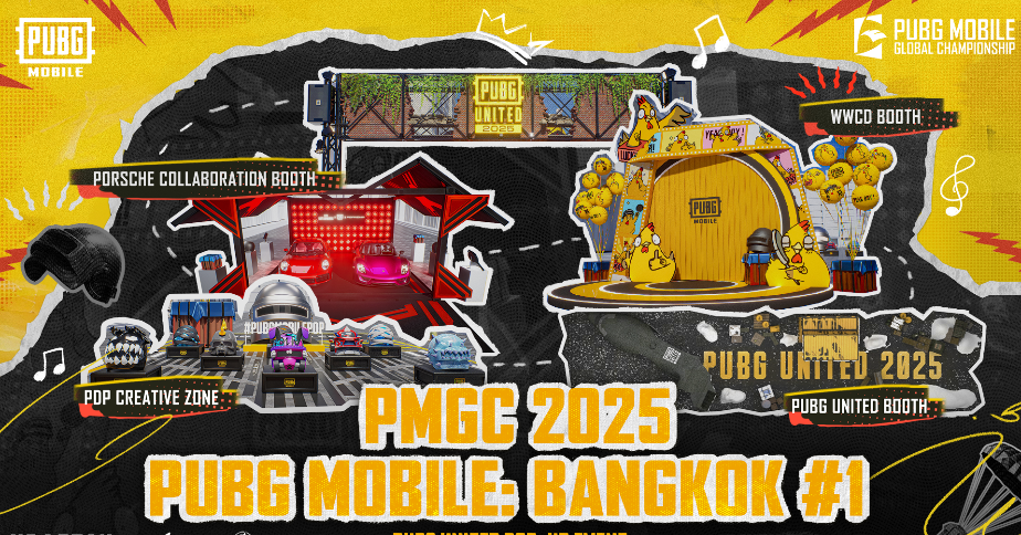 Giải vô địch game thế giới PUBG MOBILE sẽ diễn ra tại Bangkok