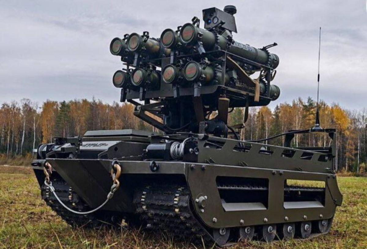 Nga tung UGV Courier 2.0 ‘nhỏ mà có võ’, làm nóng chiến trường Ukraine
