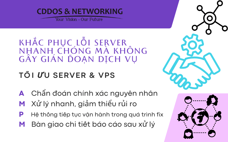Fix Lỗi Server Chuyên Nghiệp - Website Vẫn Chạy Khi Sửa